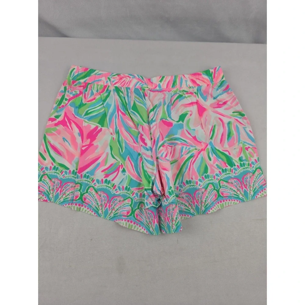 Lilly Pulitzer Katia Short in Croc‎ My World Print Size Small G7